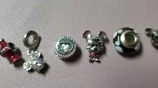 Disney Pandora charms unboxing 