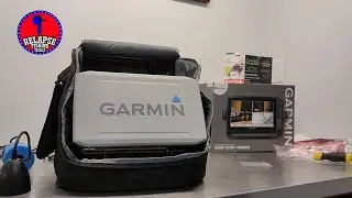 Garmin echomap uhd 93sv, extra large carrie bag & base, ice fishing transducer, Amped outdoors 20ah