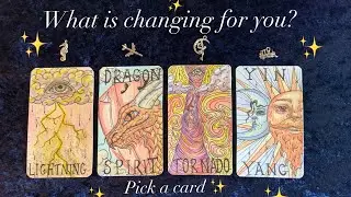 What is changing? ✨🤯Messages from spirit ❤️pick a card!