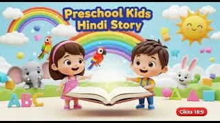 नर्सरी बच्चों के लिए कहानी -part -2| मज़ेदार सीख Preschool Kids Hindi Story #storiesforkids #kids