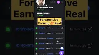 Forsage Live Earning 💯 #forsage #earning #shorts #short #tranding