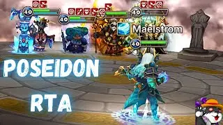 The Power Of Poseidon (Water Sea Emperor) In RTA  Summoners War