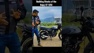 The Bajaj CT 125X is built with some solid components.