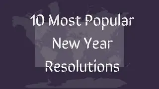 Top 10 Most Popular New Year Resolutions