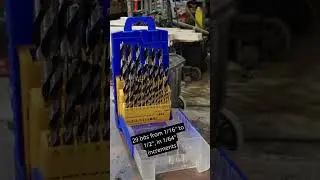 Fisch 29-Piece Brad Point Drill Bit Set &ndash; Precision Woodworking Tools on Amazon