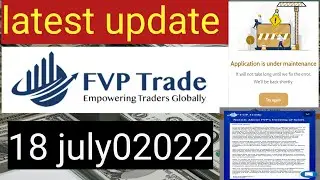 Fvp Trade freezing of fund 🛑FVP Trade scam ya legal🛑Latest update 18 July 2022