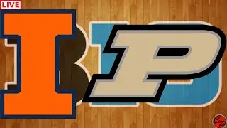 ILLINOIS vs PURDUE BIG 10 BASKETBALL LIVE GAME CAST & AUDIO