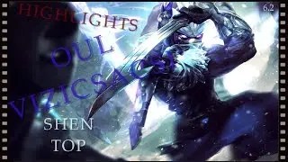 (60fps )~ UOL Vizicsacsi - Shen vs Nasus - ROCCAT Betsy EUW LOL SoloQ - Highlights