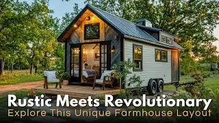 Tiny Farmhouse with a Twist: Innovative Tiny House Floor Plan