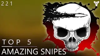 Destiny: QUAD QUAD QUAD! Top 5 Sniping Plays Of The Week / Episode 221