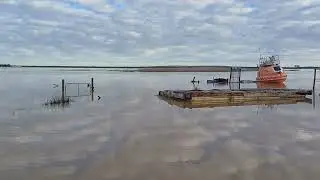Bokkom Laan in Velddrif Flooded in July 2024 | SO Much Water in the Bergriver | Clive Coetzee