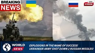 explosions in the name of success!Ukrainian Army Shot down 2 Russian Missiles!