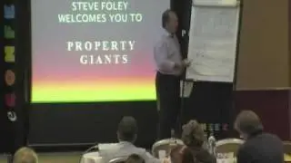 Glenn Armstrong Presenting Creative Finance Strategy at Property Giants Event