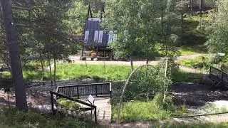 Rundvandring i Fj&auml;llbotaniska tr&auml;dg&aring;rden &ndash; en del av &Aacute;jtte i Jokkmokk.