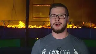 RAW: Man jumped off balcony after massive South Austin fire spread to apartment
