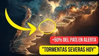 🚨 ALERTA ROJA: M&aacute;s de la Mitad de Argentina en PELIGRO por Tormentas Severas