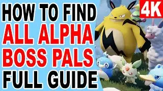 All Alpha Boss Pals Location - Palworld