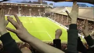 Charlton Fans at Fulham 07/01/12 FA Cup