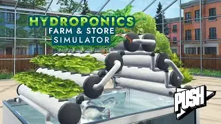 Hydroponics Farm Simulator 🌱 | Introducing the PVC Pipe Grow Bed! (Silent Gameplay)