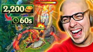 I GOT 2,200 GOLD IN 60 SECONDS WITH THIS MAX VALUE RIFT