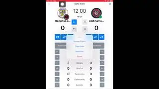 QS Basketball App: How to display player stats on the scoreboard