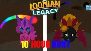 I HUNTED for 10 HOURS in LOOMIAN LEGACY RAINBOW EVENT 2023! - (Roblox Loomian Legacy)