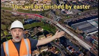 Gallows Corner Flyover Rebuild Update | Could It Really Be Finished by Easter? 🚧🚁