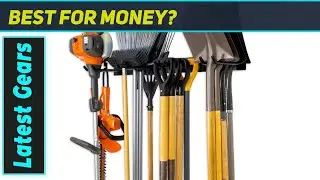 StoreYourBoard BLAT Garage Garden Tool Organizer &ndash; Best Heavy-Duty Wall Storage Solution