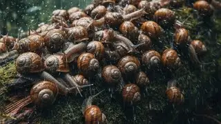 The Life Cycle of Snails: The Rare Moments When They Come Together.