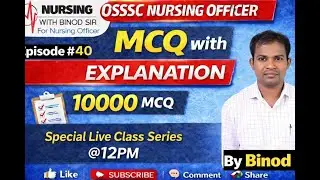OSSSC Nursing Officer Exam Made Easy | Start from Zero