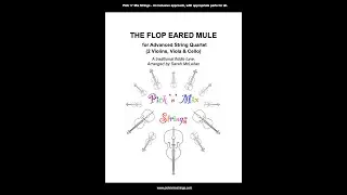 The Flop Eared Mule - for Advanced String Quartet. Arranged by Sarah McLellan