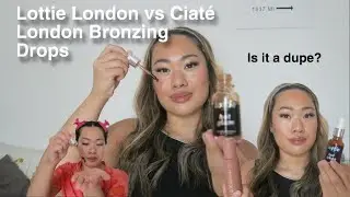 Is Lottie London Hot Glaze a dupe for Ciaté Brazilian Glow? | Review, Comparison and Wear Test