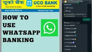 UCO Bank का Whatsapp बैंकिंग कैसे यूज करे || How to use UCO WhatsApp Banking Full process in Hindi