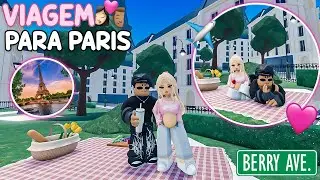 VIAJEI PARA PARIS ESTANDO GR&Aacute;VIDA com MEU NAMORADO em BERRY AVENUE ❤✈