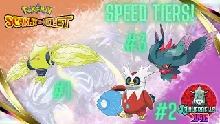 Learn these SPEED TIERS to PREPARE for Regulation D! Pokemon Scarlet & Violet VGC