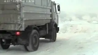 Снежные полигоны в Сургуте (ВЦС от 13.11.13)