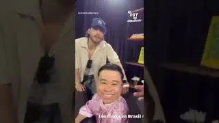 ALDO DE NIGRIS Y ABELITO JUNTOS EN BRASIL TRABAJANDO PARA TELEVISA #ponchodenigris #losdenigris