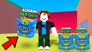 Starting Over as NOOB with ADMIN Lucky Blocks in Escape Tsunami For Brainrots!