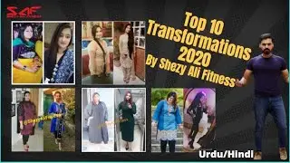Top 10 Transformations with Online Coaching 2020 | Fat to Fit Transformation | Urdu/Hindi