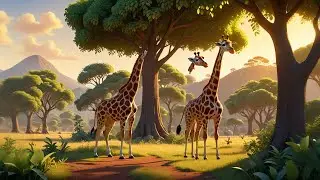 Three Little Giraffes Stretch So Tall + More Nursery Rhymes & Kids Songs