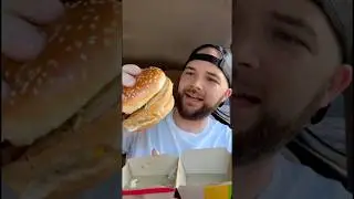 My First-Ever Big Mac Taste Test: Is It Worth the Hype? 🍔🚗 #foodreview