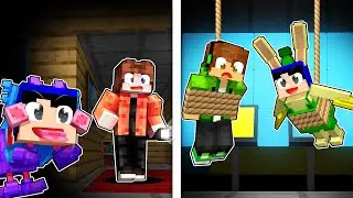 ME VESTI DE PJ PUG-A-PILLAR E BUNZO BUNNY e ASSUSTEI MEUS AMIGOS no MINECRAFT!