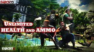 Far Cry 3 unlimited health and ammo trick / godmode