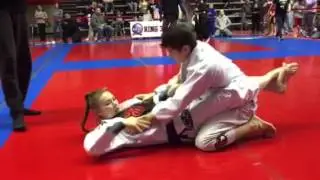Girl that destroys boys in the park competes in the boys bracket and wins.