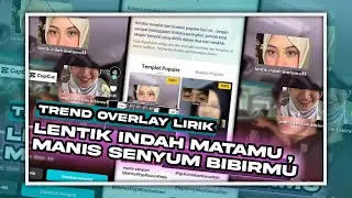 Tutorial Edit Video Trend Lirik Bucin || Lentik Indah Matamu - Admesh || Trend Viral CapCut