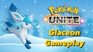 Glaceon chills the competition with its ice in Pok&eacute;mon Unite!
