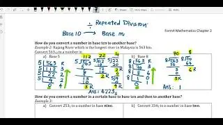 Chapter 2: Number Bases (Base n to Base m and vice versa)