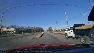 QC Communications Truck Accident Front View