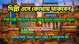 Budget Hotels In Paharganj Delhi | New Delhi Hotels | Cheapest Hotel Near New Delhi Railway Station
