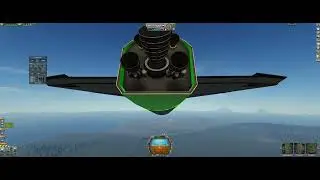 KSP | Landing a fully working space shuttle at the KSC (stock parts only)